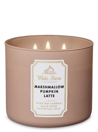 Marshmallow Pumpkin Latte 3-Wick Candle