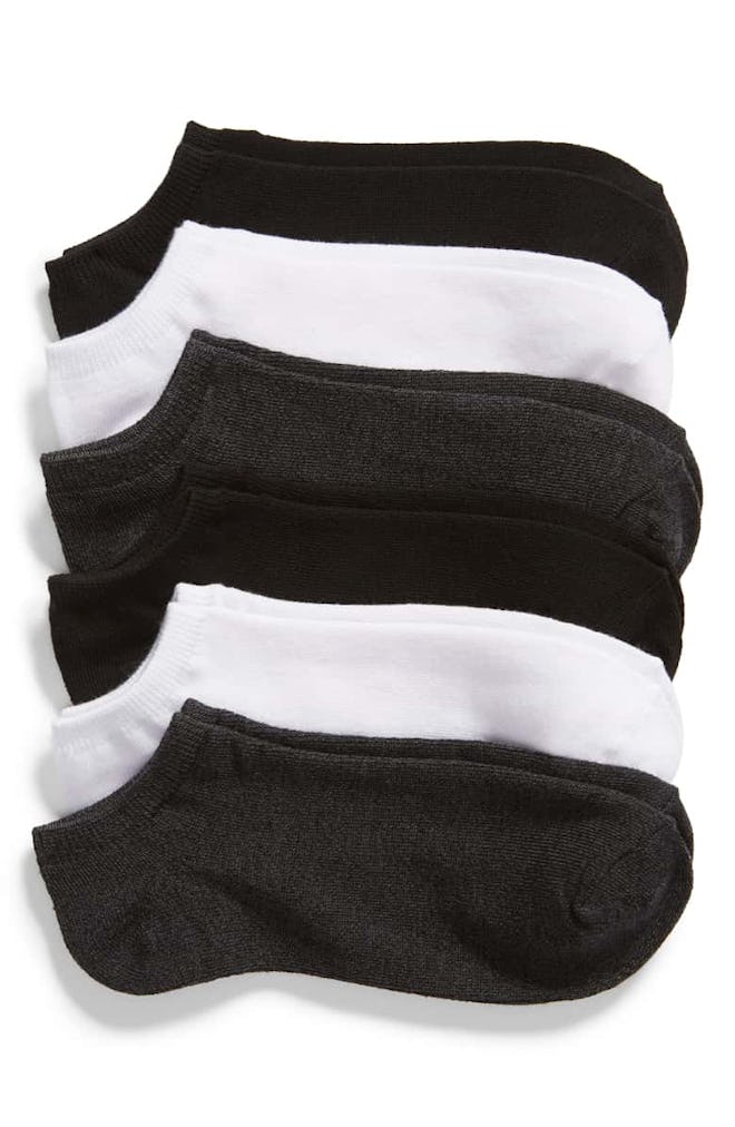 NORDSTROM Footie Socks, (6 Pack)