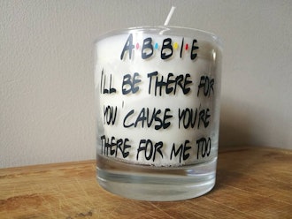 Personalised Friends Inspired Candle