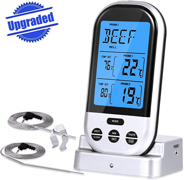KFiAQ Wireless Digital Meat Thermometer