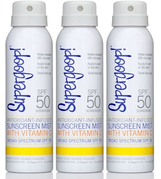 SUPERGOOP!® SPF 50 Antioxidant Infused Sunscreen Mist Trio 