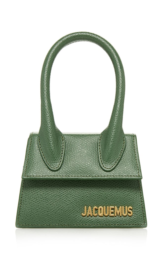 Le Chiquito Mini Leather Bag in Green
