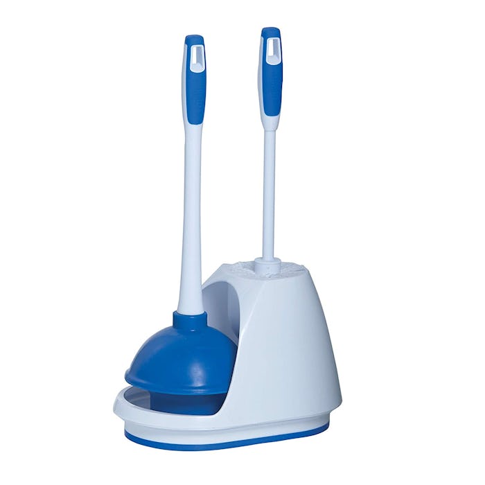 Mr. Clean Plunger And Bowl Brush Caddy Set