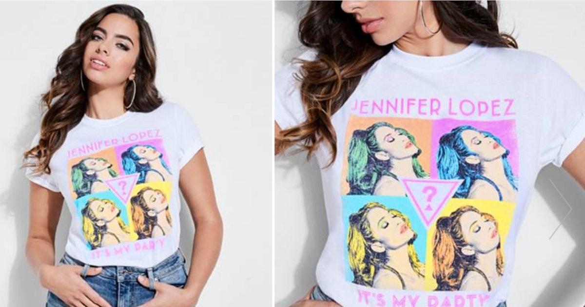 The Jennifer Lopez X Guess It S My Party Tour Merch Was Made For
