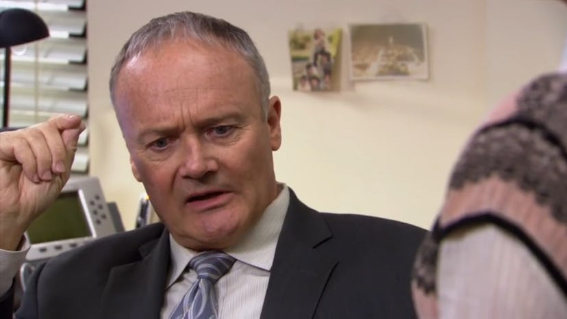 Creed in a scene from 'The Office'