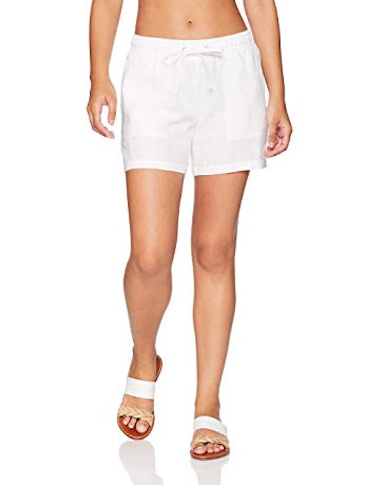 Drawstring Linen Short