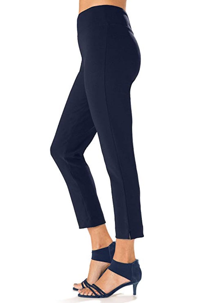 Boston Proper Wrinkle-Resistant Crop Pant