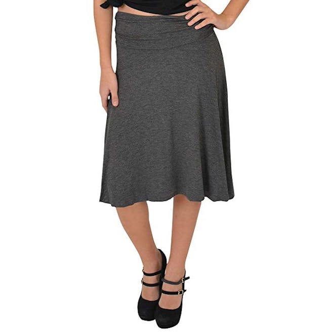 Stretch is Comfort Flowy Skirt