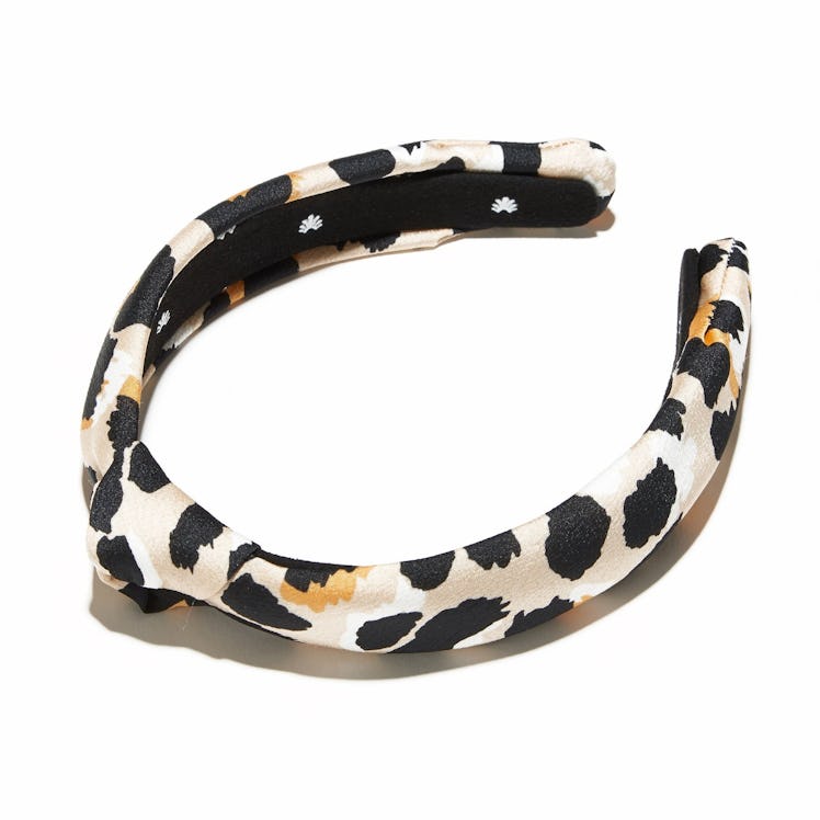 Petite Silk Leopard Headband