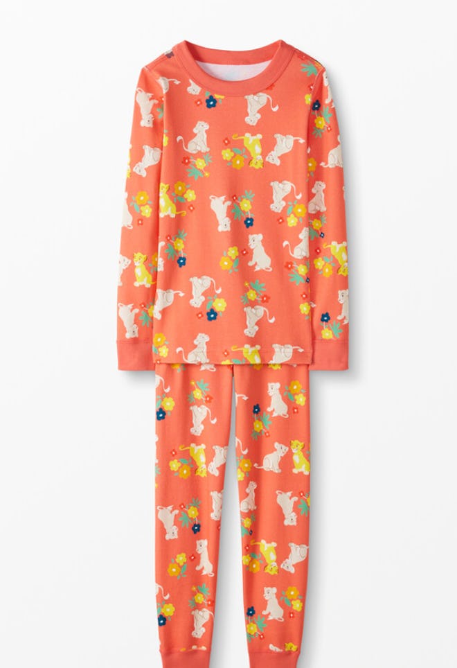 Disney's The Lion King Long John Pajamas In Organic Cotton