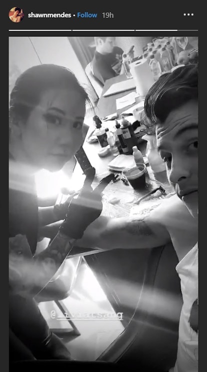 Shawn Mendes Butterfly Tattoo Was Inspired By A Fan Edit