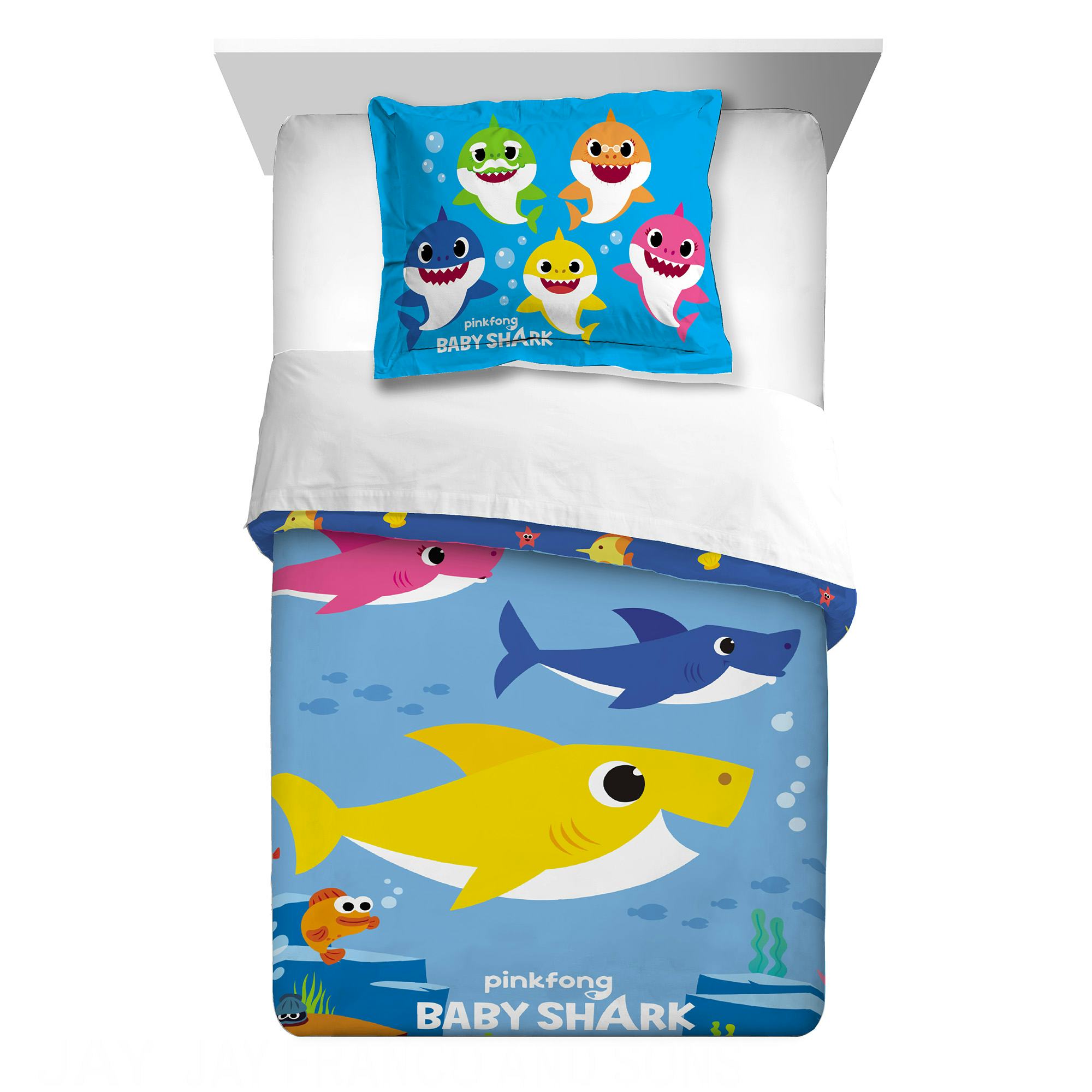 shark baby bedding