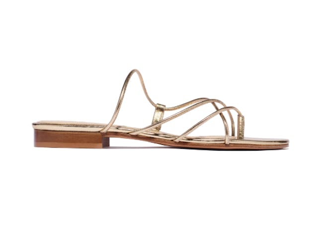 Chris Sandal in Gold