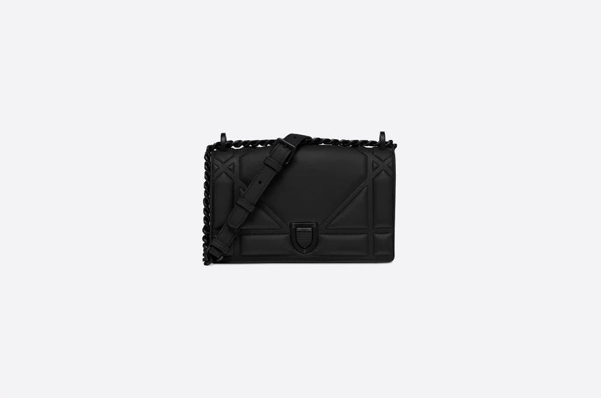 Diorama ultra black hot sale clutch price