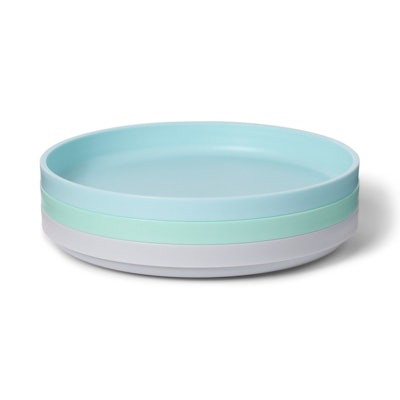 Dining Plate with TPR Bottom - Cloud Island™ 3pk