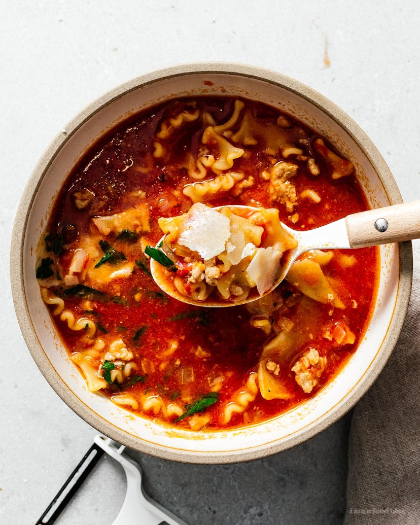 lasagna soup