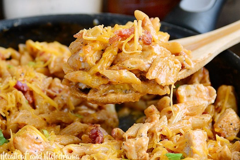 chicken bacon ranch pasta