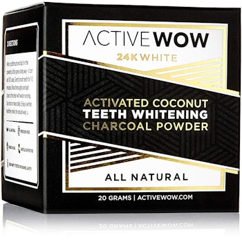 Active Wow Teeth Whitening Charcoal Powder