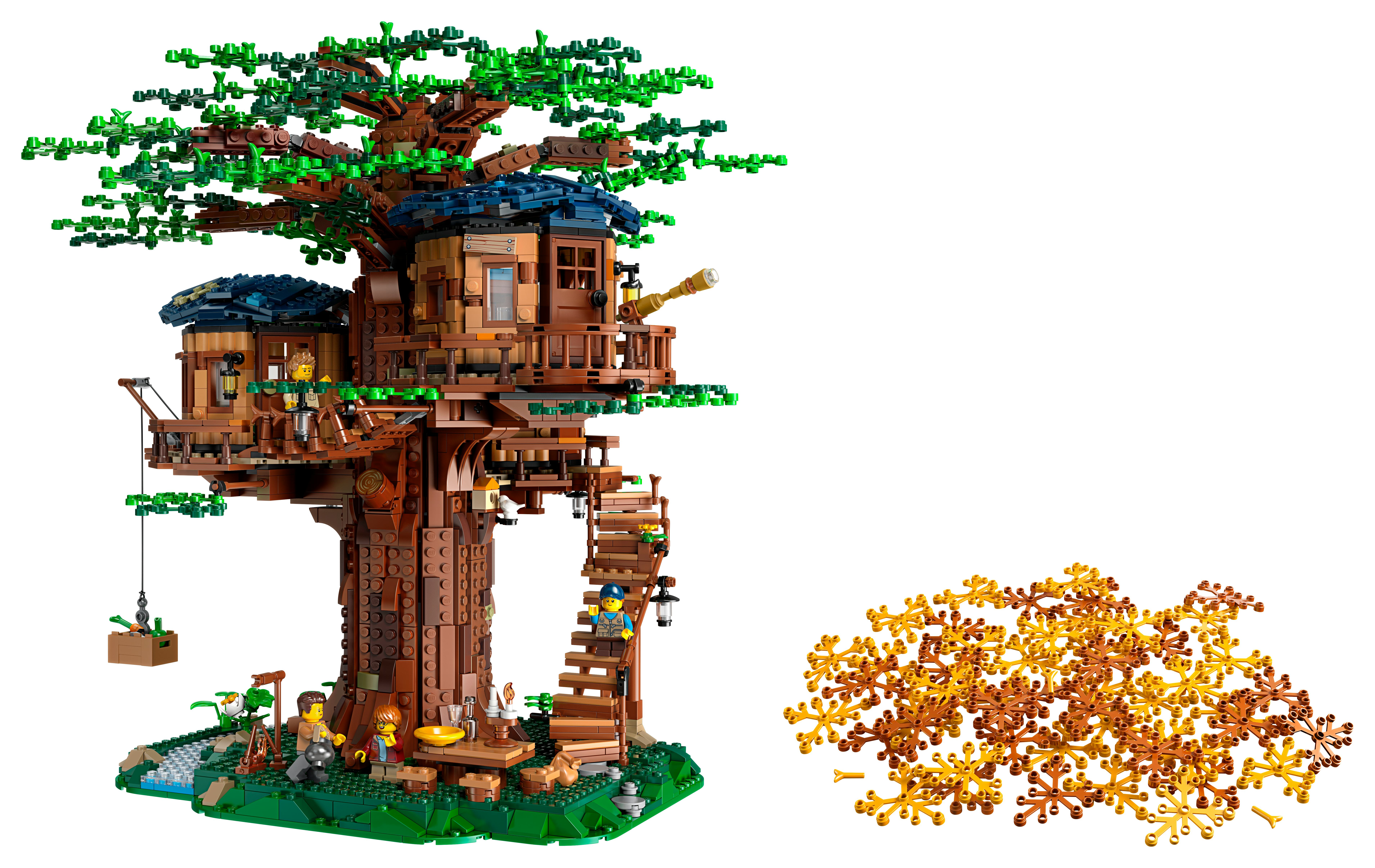 This LEGO Ideas Treehouse Is Over 3 000 Pieces The Most