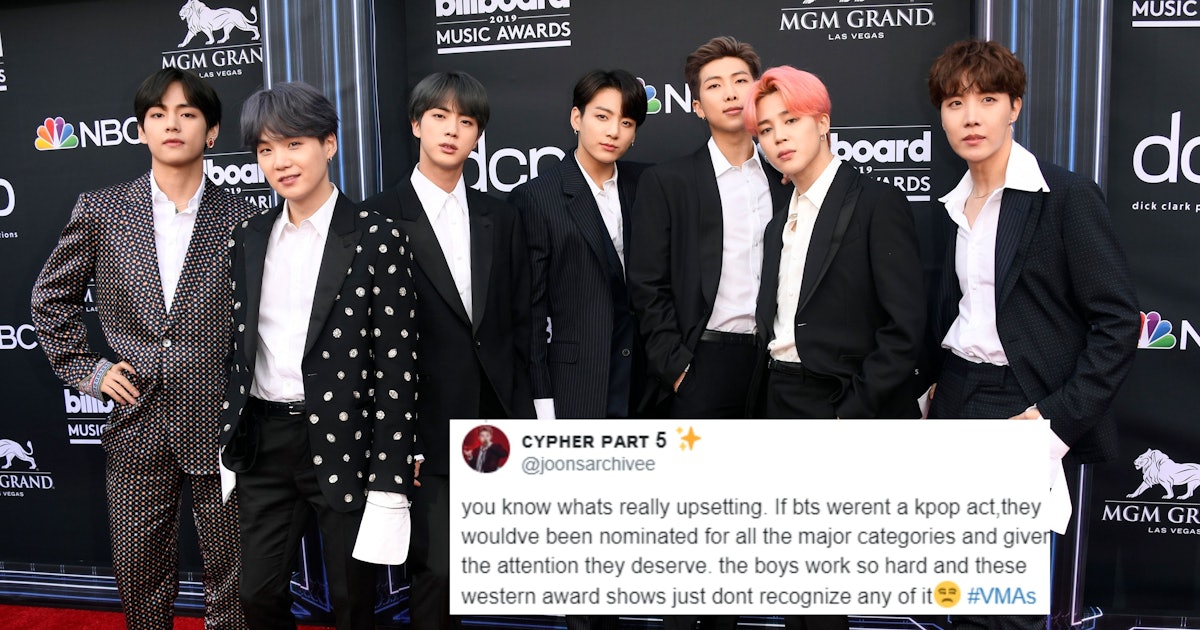 20 Tweets About BTS' 2019 VMA Nomination Snubs That Perfectly Capture