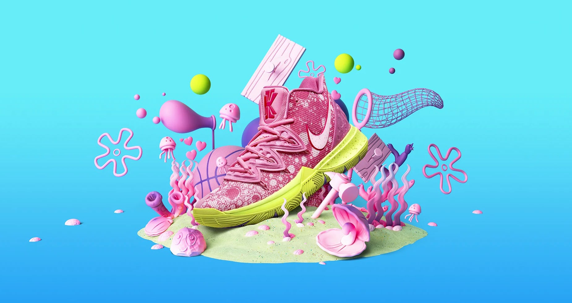 nike collab spongebob