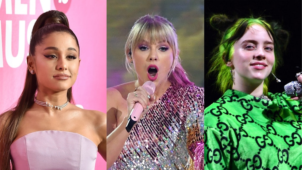 Ariana Grande Taylor Swift Tied For Most 2019 Vma