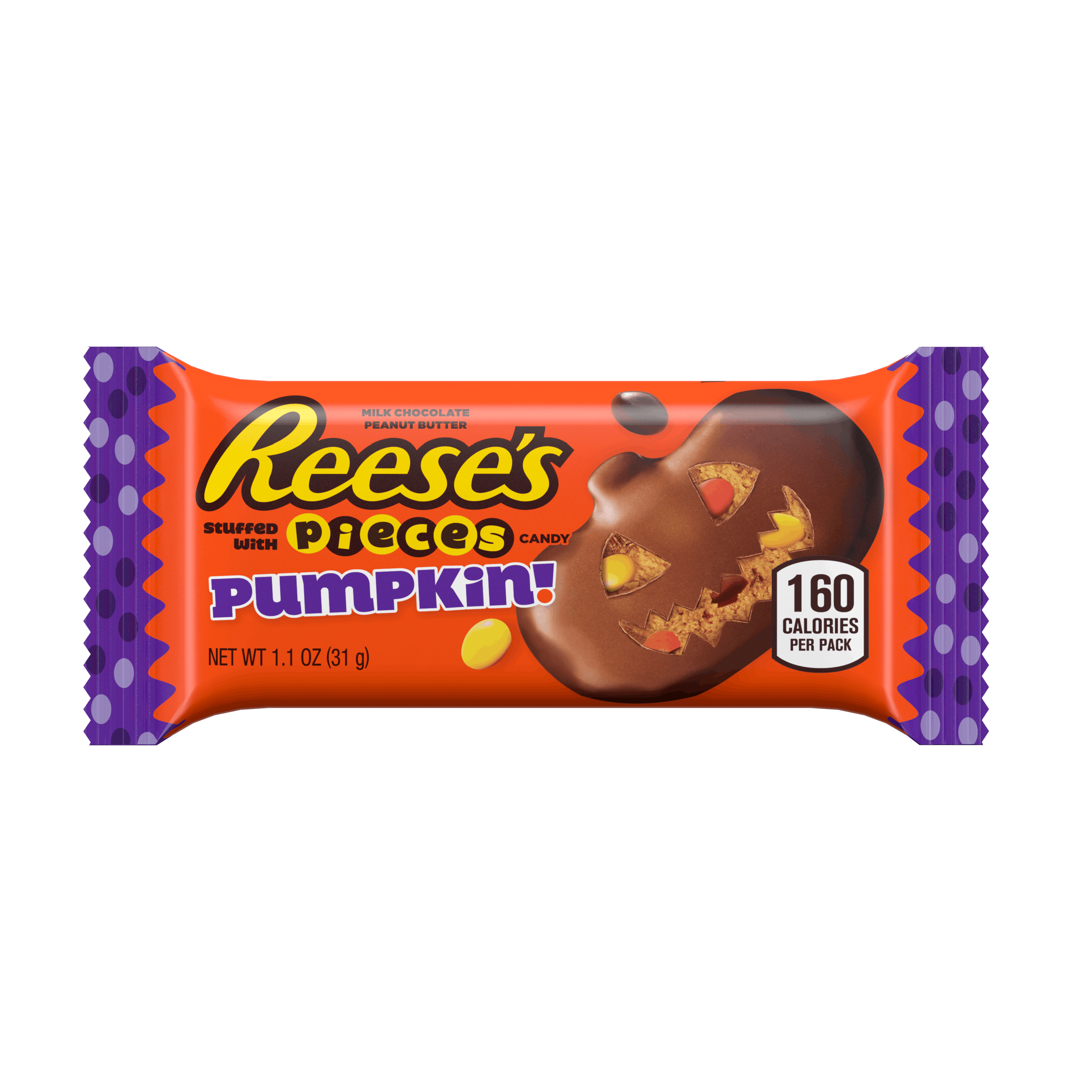 The New Reese S Halloween Candy Is Stuffed With Reese S Pieces And
