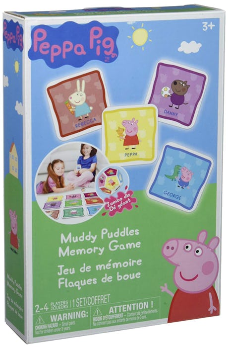 Peppa Pig Muddy Puddles Memory Board Game