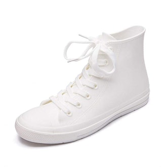 Dksuko Waterproof High-Top Rain Shoes