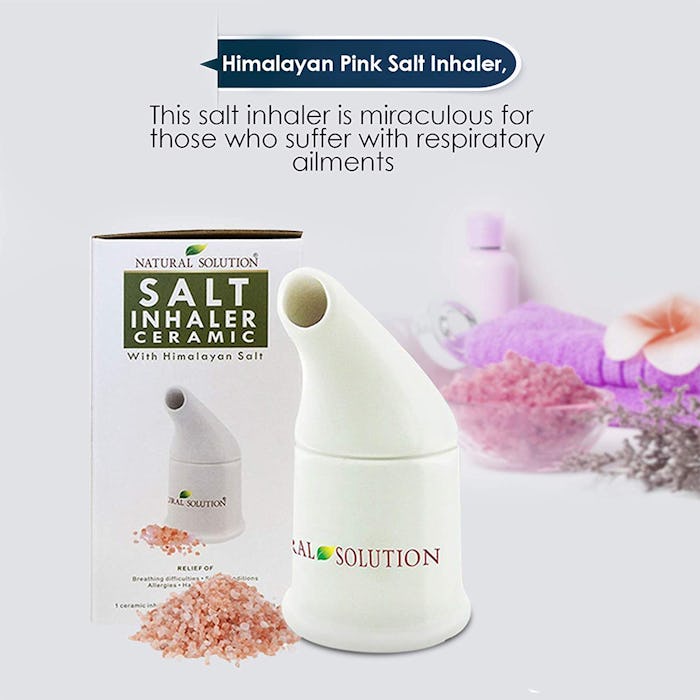 Natural Solution Himalayan Pink Salt Inhaler
