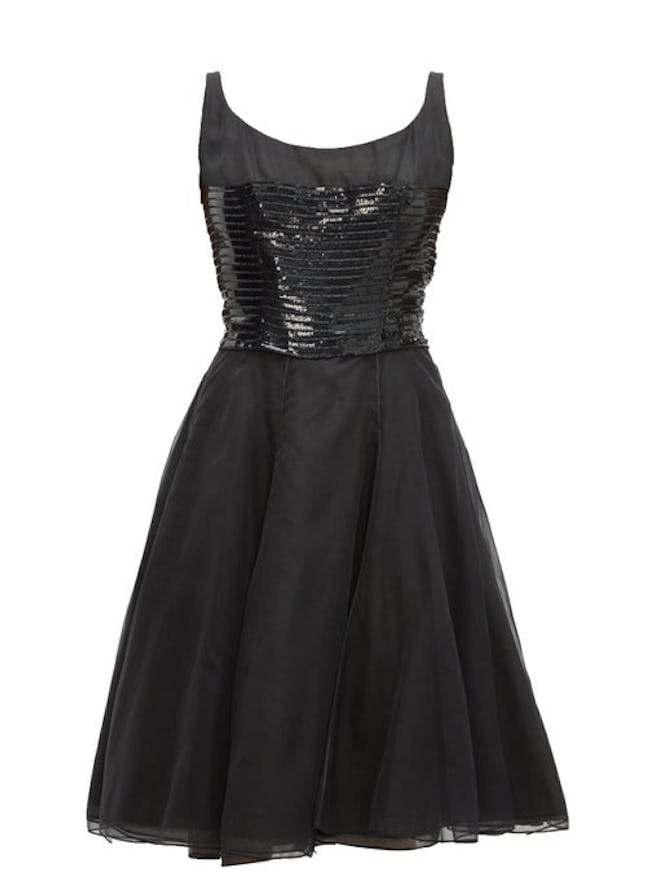 Christian Dior 1961 Haute Couture Chiffon Dress
