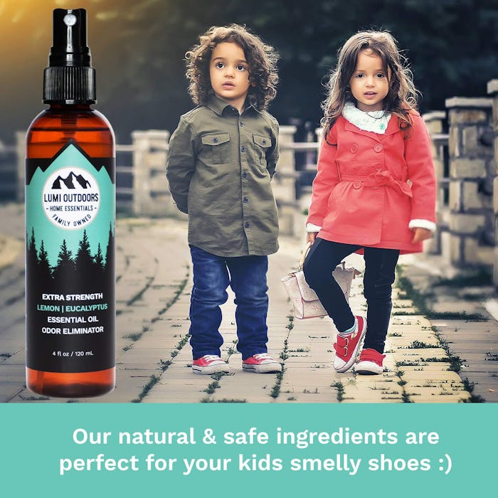 Lumi Outdoors Natural Shoe Deodorizer Spray