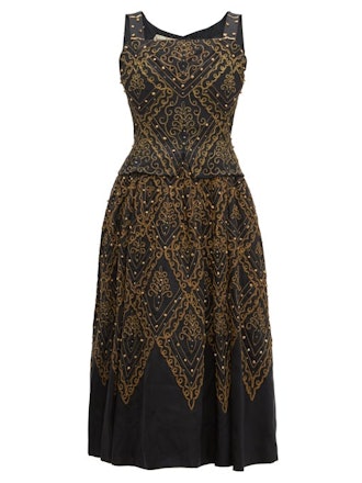 Dior 1955 La Mexique Faille Gown 