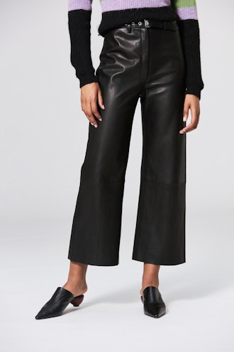 Vance Leather Trouser
