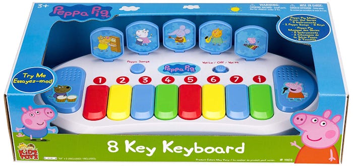 Peppa Pig Kids Musical 8 Key Educational Keyboard