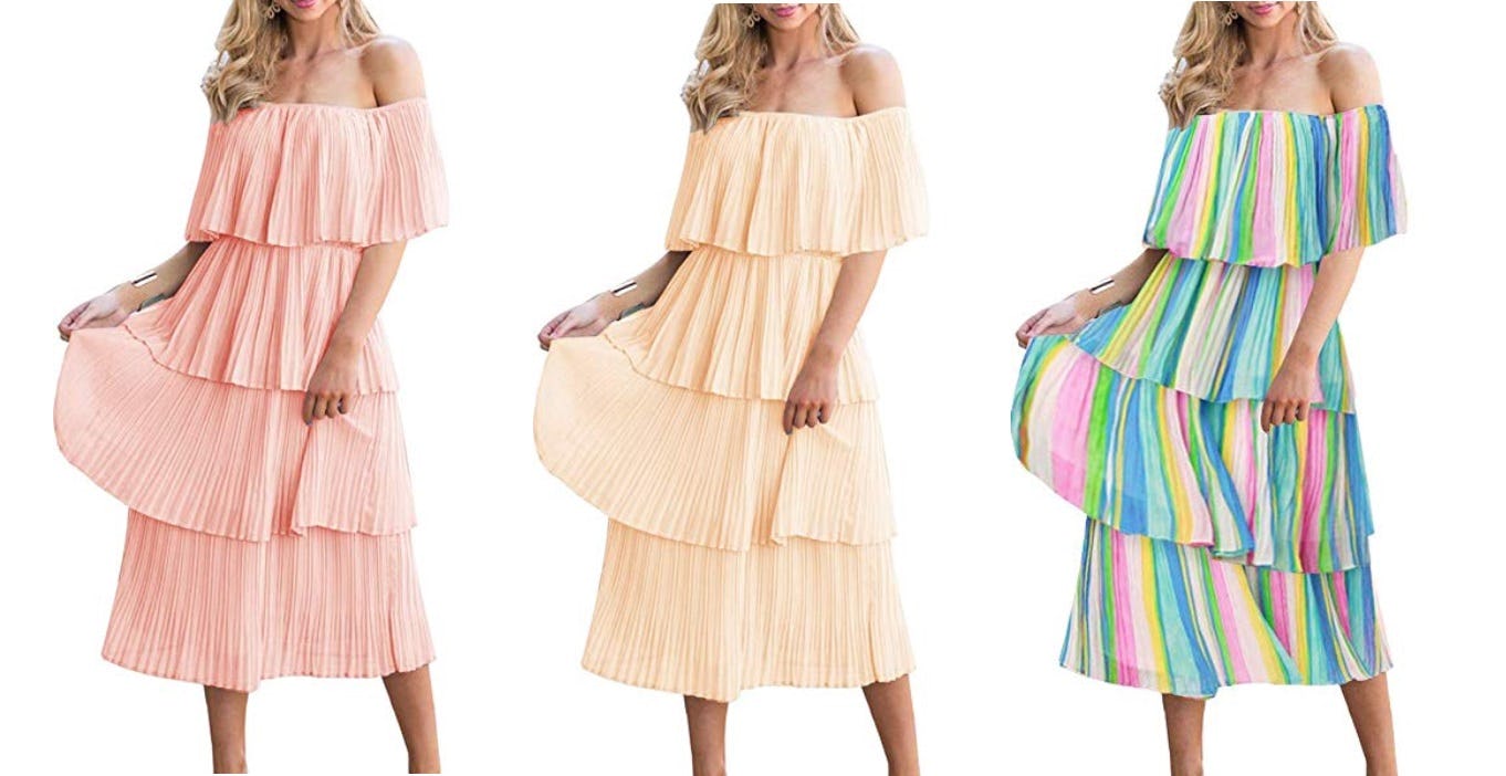 This Amazon Wedding Guest Dress Is Going Viral & It's Only 24