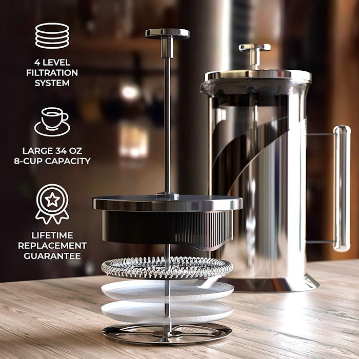 Cafe Du Chateau French Press Coffee Maker