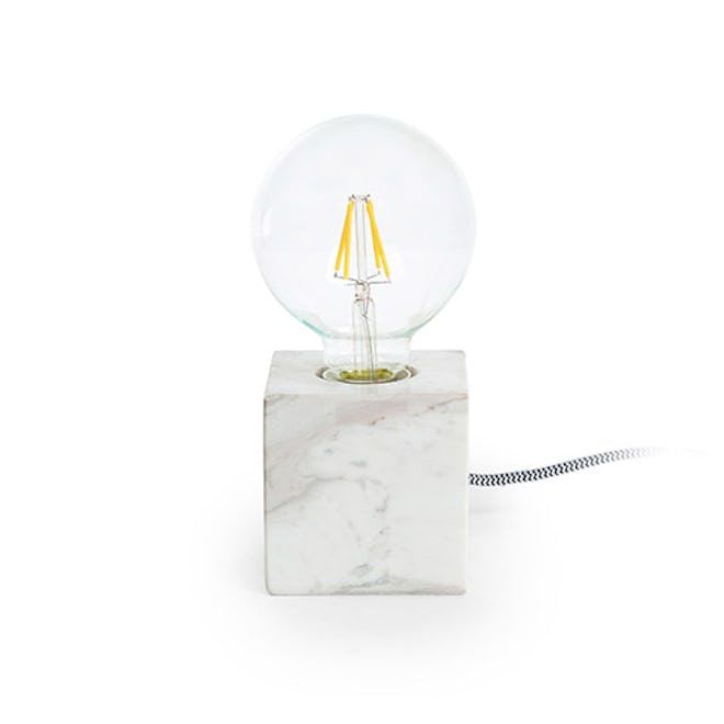 Flashcube White Table Lamp
