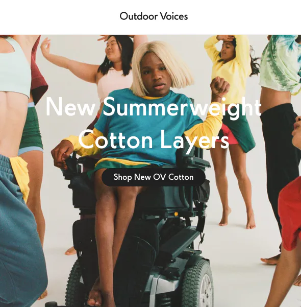 voices wheelchair representation