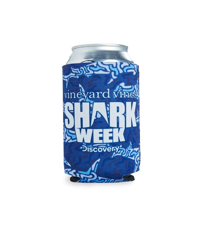 Shark Week Camo Coozie