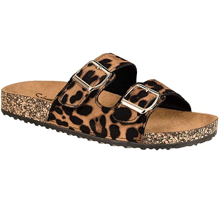 Cloverly Comfort Low Easy Slip On Sandal 