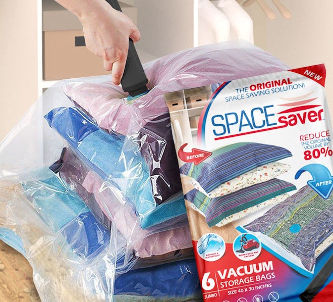 SpaceSaver Jumbo Vacuum Storage Bags (6-Pack)