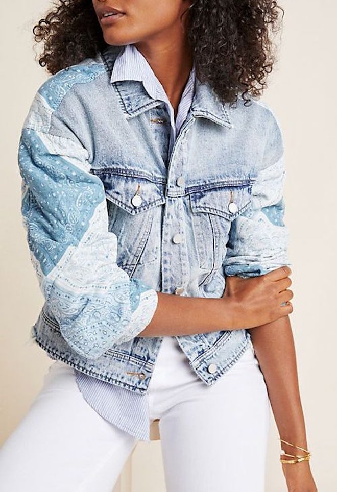 Patchwork Denim Jacket