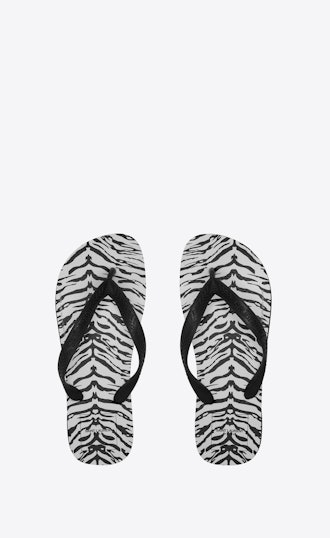 Women's Havaianas Zebra-Printed Flip Flops