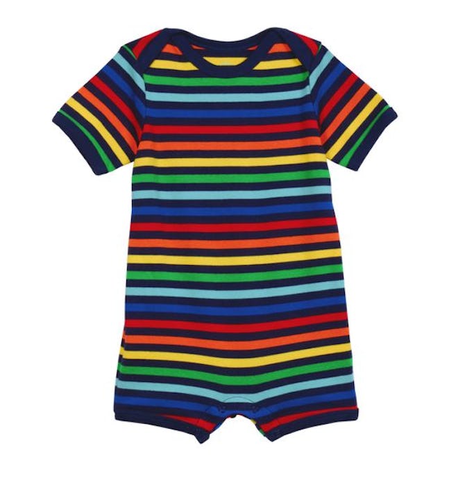 The Rainbow Stripe Baby Shortie
