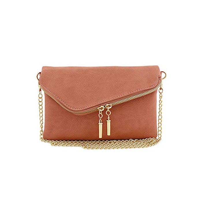 FashionoPuzzle Envelope Wristlet Clutch Crossbody Bag