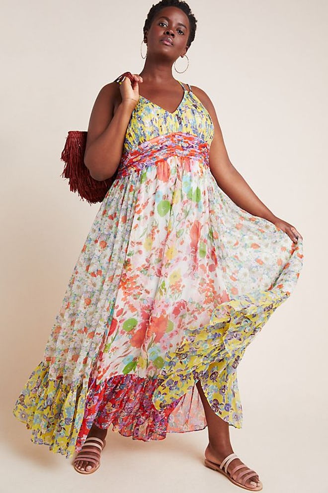 Malibu Floral Maxi Dress Plus Size
