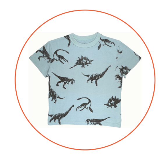 Dinosaurs Tee, Flipper