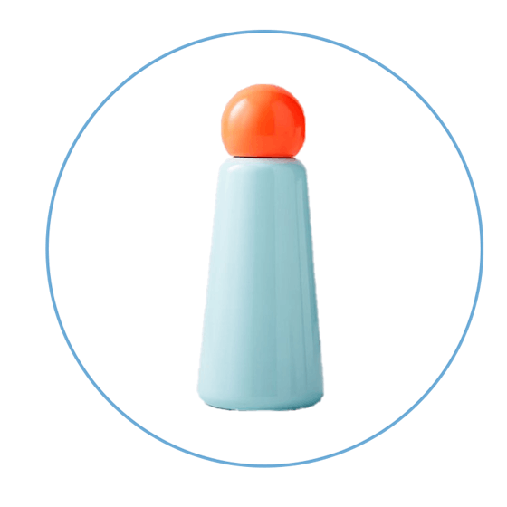 Colorblock Stainless Steel Water Bottle