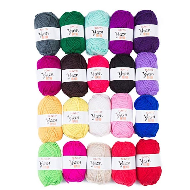 Colored Acrylic Yarn